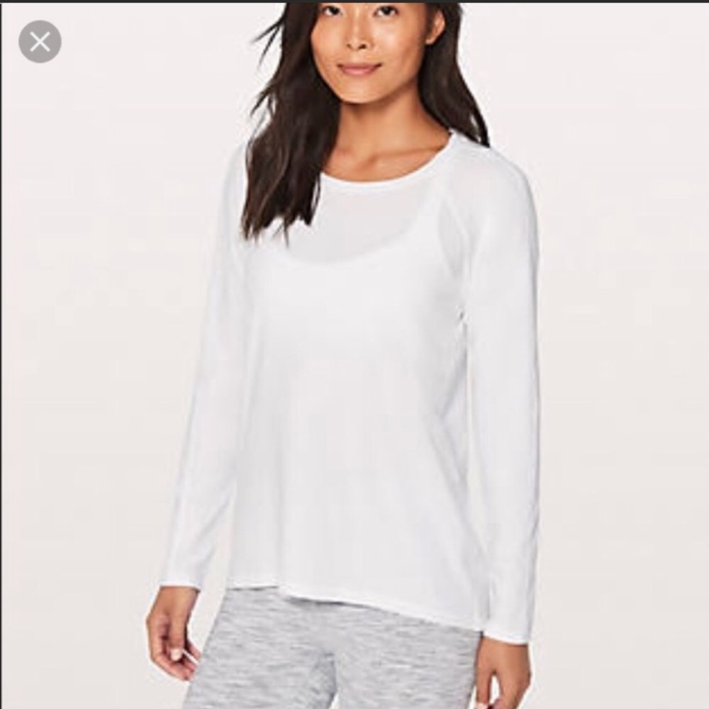 Lululemon long sleeve size 4